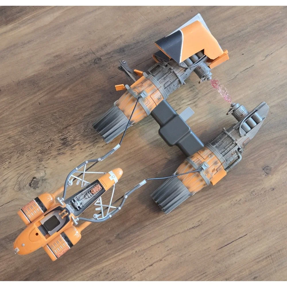 Star Wars Sebulba Podracer Vehicle Toy Episode I The Phantom Menace Orange Grey